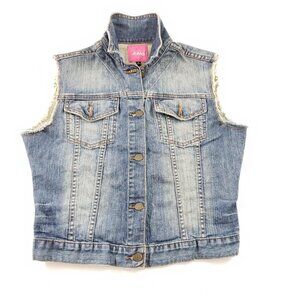The Limited Women's Denim Vest, Size M